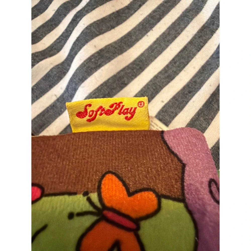 SoftPlay Little Red Riding Hood Cloth Soft Book 2006 Plush Sensory Baby Toy